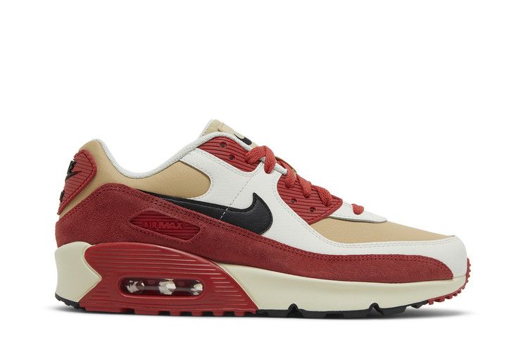 Nike Air Max 90 Leather GS 'Sesame Red Clay'