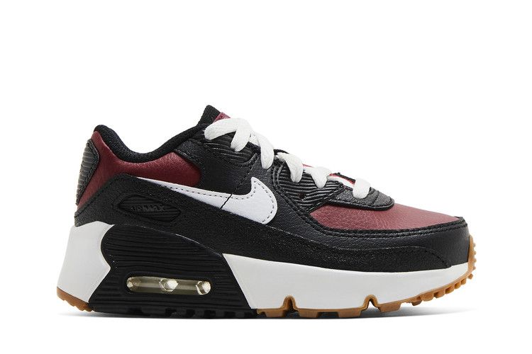 Nike Air Max 90 Leather TD 'Black Team Red'