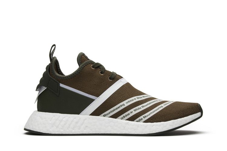 White Mountaineering x adidas NMD_R2 Primeknit 'Olive'