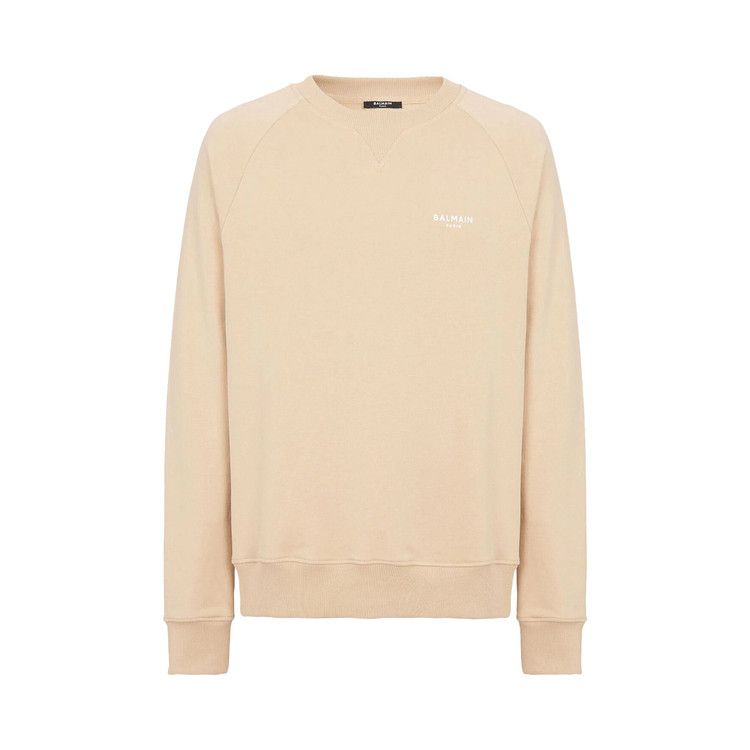 Balmain Flock Sweatshirt 'Light Beige/Natural'