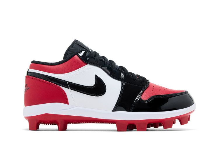 Air Jordan 1 Retro MCS Low Cleat 'Gym Red Black'