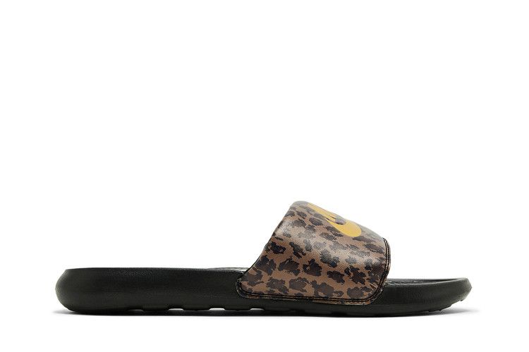 Nike Wmns Victori One Printed Slide 'Leopard - Archaeo Brown'