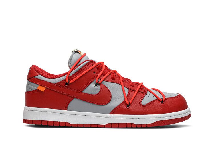 Off-White x Nike Dunk Low 'University Red'