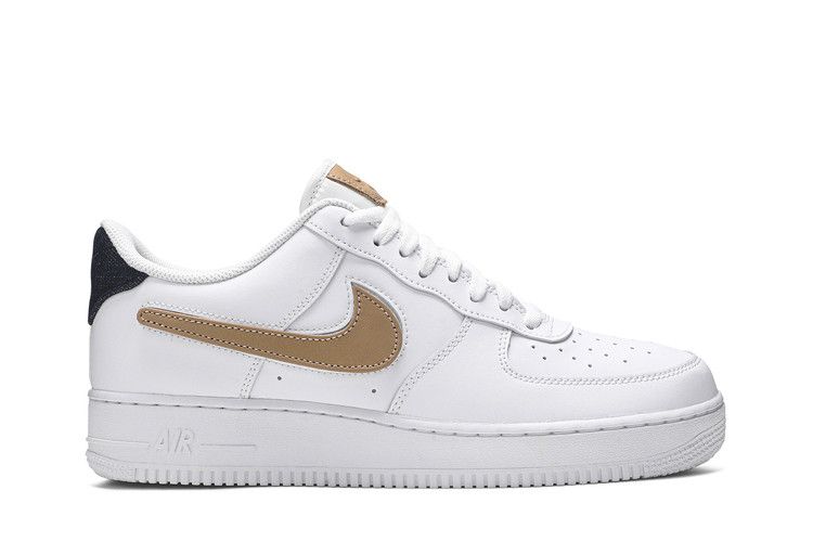 Nike Air Force 1 Low '07 LV8 'Removable Swoosh - White Vachetta Tan'