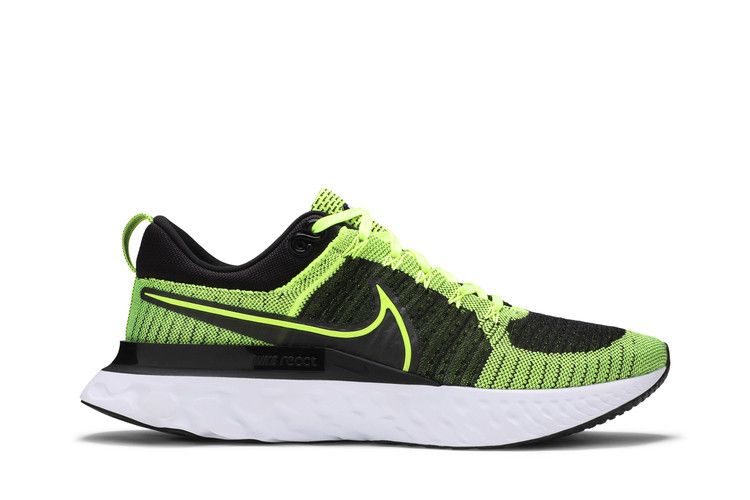 Nike React Infinity Run Flyknit 2 'Volt Black'
