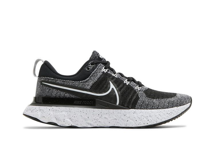 Nike Wmns React Infinity Run Flyknit 2 'White Black'