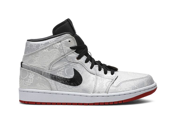 CLOT x Air Jordan 1 Mid 'Fearless'