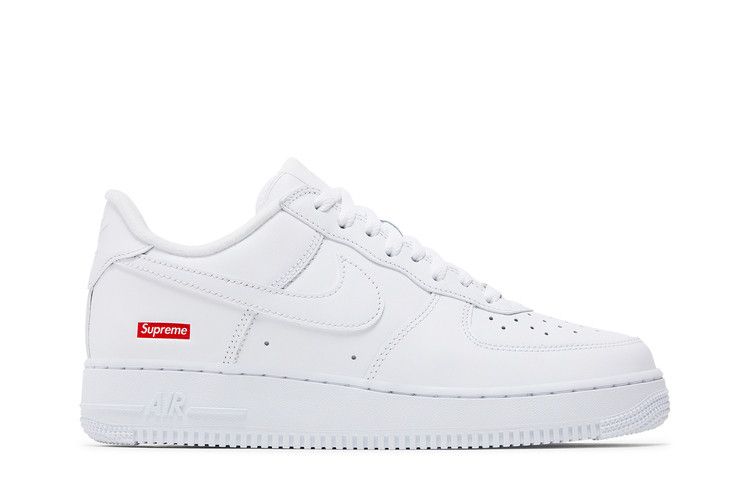 Supreme x Nike Air Force 1 Low 'Box Logo - White'