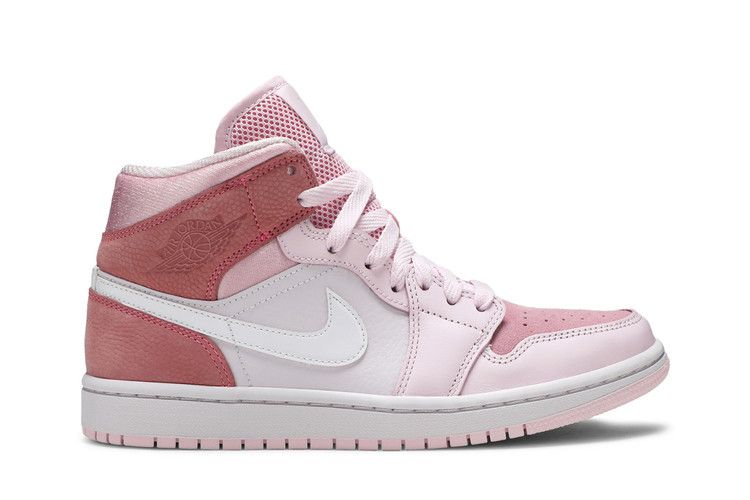 Wmns Air Jordan 1 Mid 'Digital Pink'