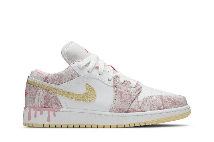 Air Jordan 1 Low GS 'Strawberry Ice Cream'