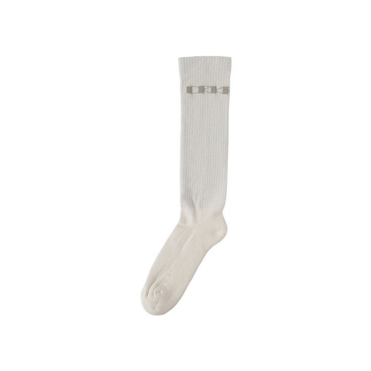 Rick Owens DRKSHDW Knee High Socks 'Milk/Pearl'