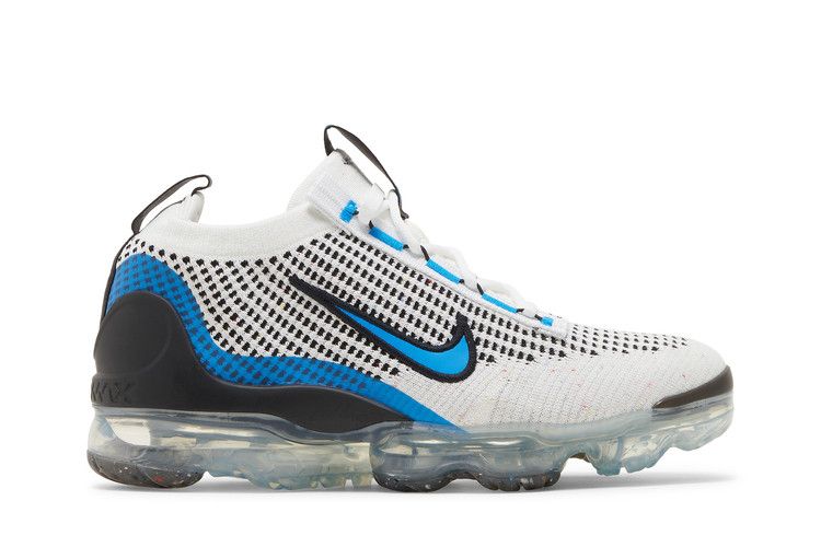 Nike Air VaporMax 2021 Flyknit GS 'White Photo Blue'