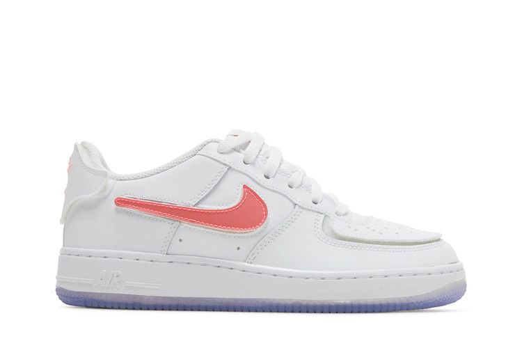 Nike Air Force 1/1 GS 'White Purple Pulse'