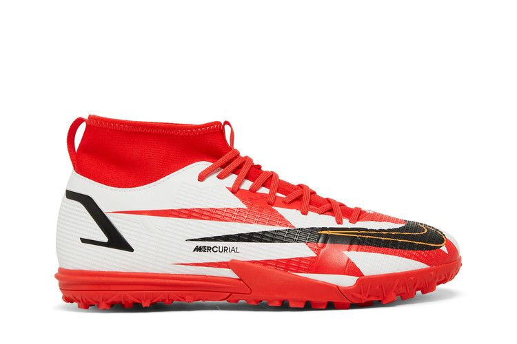 Nike Mercurial Superfly 8 Academy CR7 TF GS 'Chile Red'