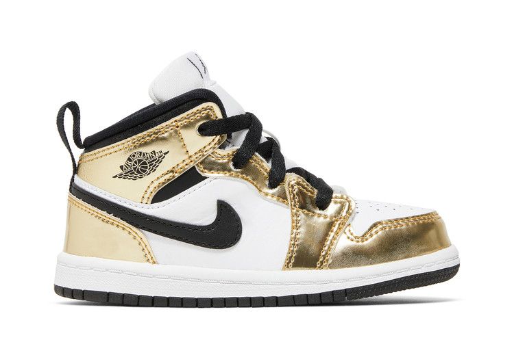Air Jordan 1 Mid SE TD 'Metallic Gold'