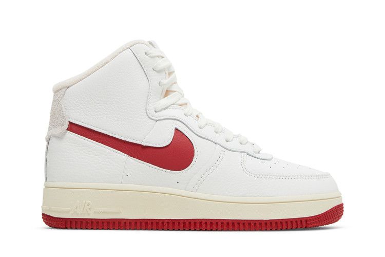 Nike Wmns Air Force 1 High Sculpt 'White Gym Red'