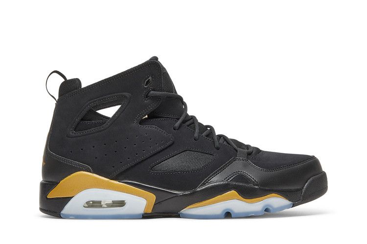 Air Jordan Flight Club 91 'Black Metallic Gold'