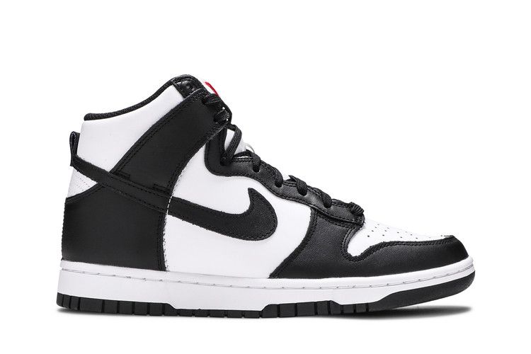 Nike Wmns Dunk High 'Black White'