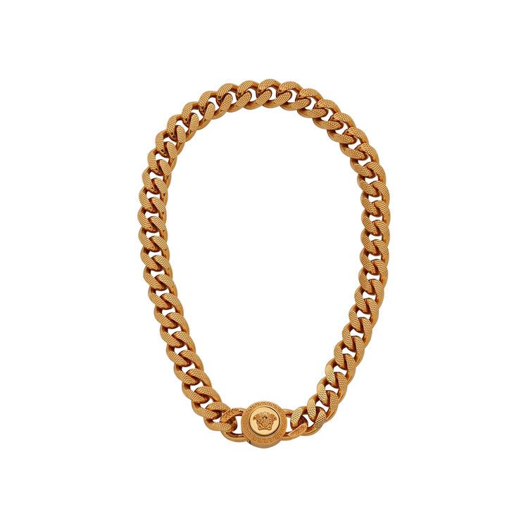 Versace Metal Necklace 'Tribute Gold'