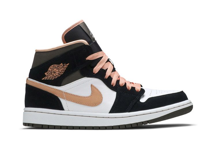 Wmns Air Jordan 1 Mid SE 'Peach Mocha'