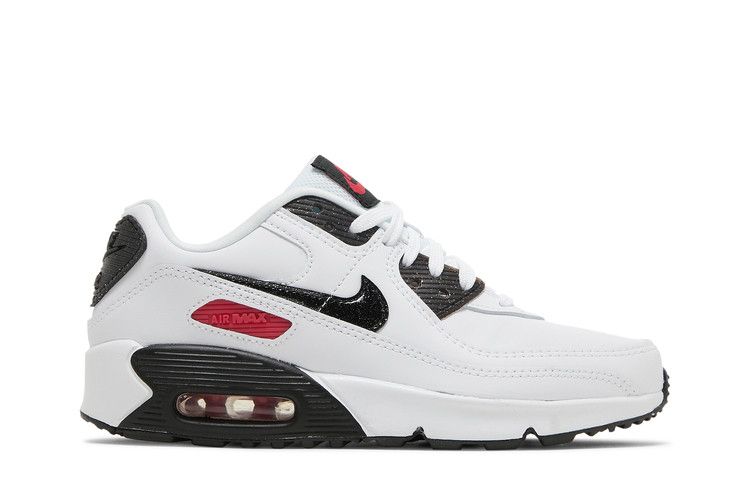 Nike Air Max 90 Leather SE GS 'White Very Berry'