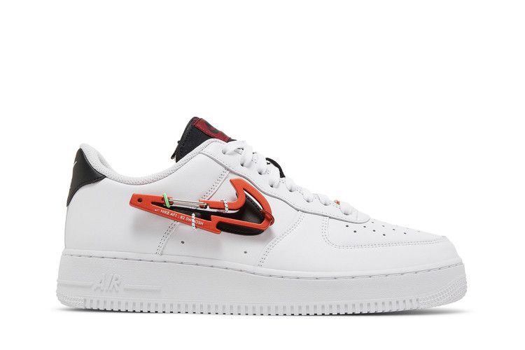 Nike Air Force 1 '07 Premium 'Carabiner - White Habanero Red'