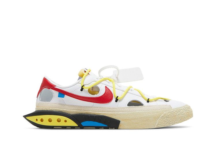 Off-White x Nike Blazer Low 'White University Red'