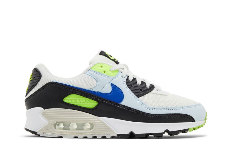 Nike Wmns Air Max 90 'White Blue Tint Volt'