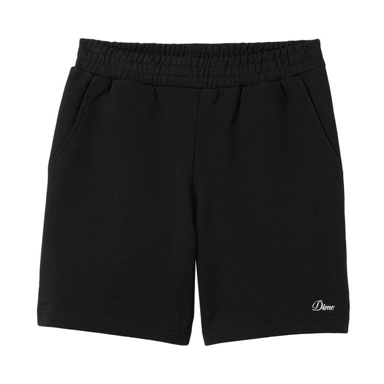 Dime Cursive Small Logo Sweatshorts 'Black'