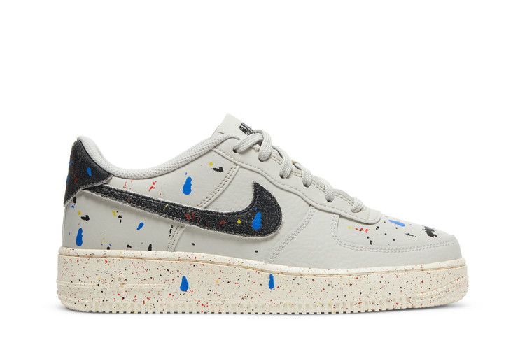 Nike Air Force 1 LV8 3 GS 'Paint Splatter - Light Bone'