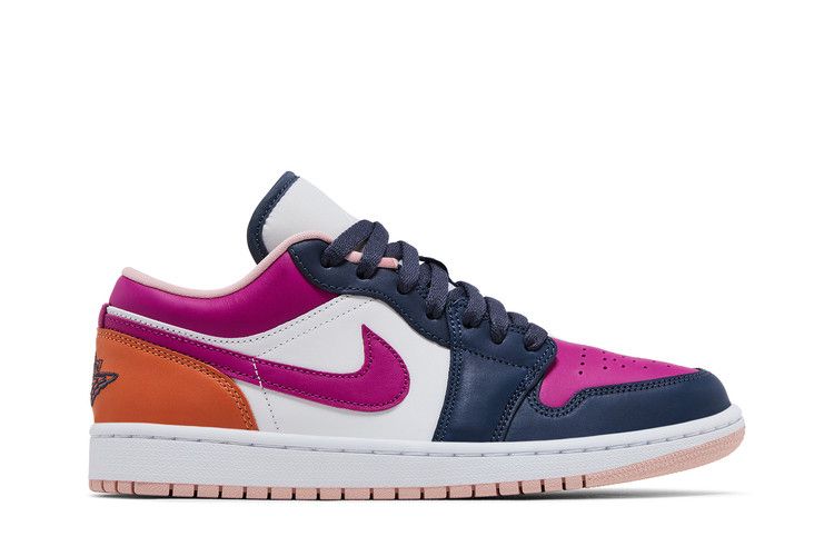 Wmns Air Jordan 1 Low SE 'Mismatched - Purple Magenta'