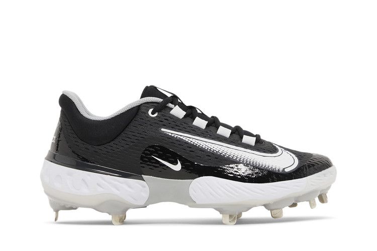 Nike Alpha Huarache Elite 4 Low 'Black Dark Smoke Grey'