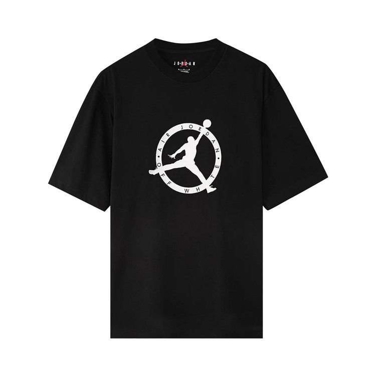 Air Jordan x Off-White MJ T-Shirt 'Black/White/Forest Green'