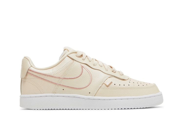 Nike Wmns Court Vision Low Premium 'Pearl White'