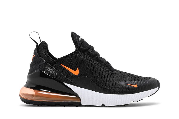 Nike Air Max 270 GS 'Black Total Orange'