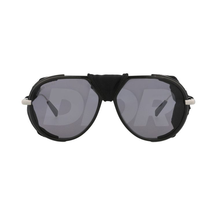 Dior Aviator Sunglasses 'Black/Smoke'