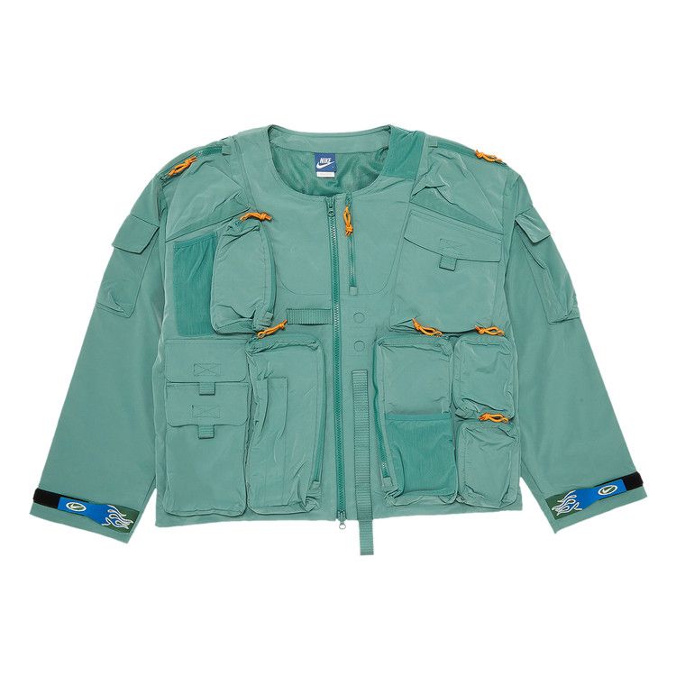 Nike x Cactus Plant Flea Market Fisherman Jacket In Green