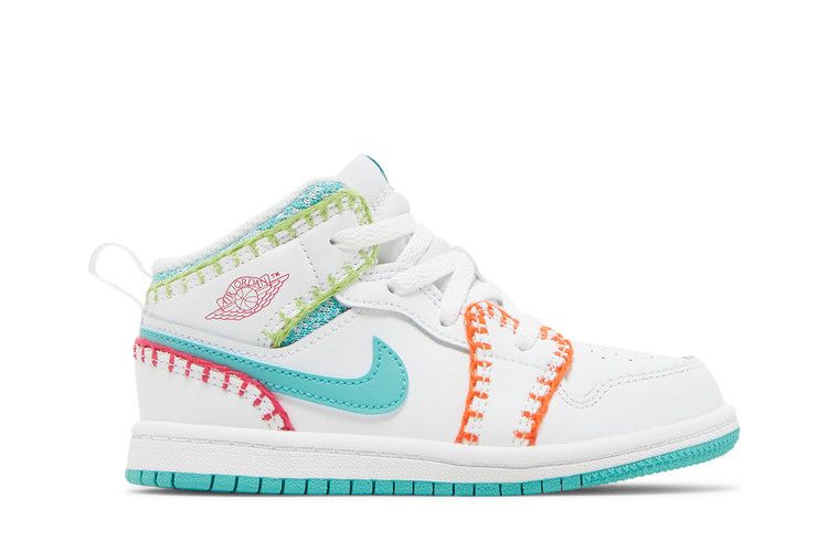 Air Jordan 1 Mid SE TD 'Multi Knit'