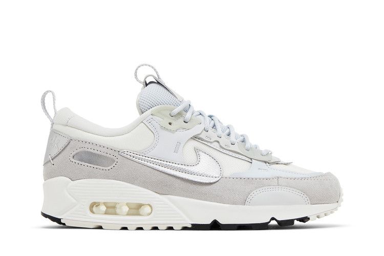 Nike Wmns Air Max 90 Futura 'Pure Platinum Metallic Silver'