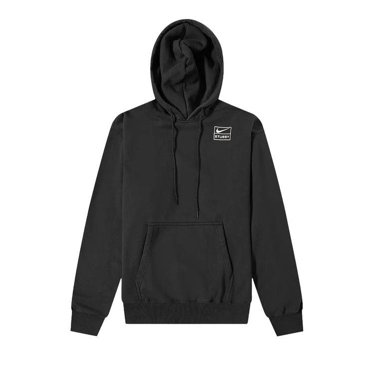 Nike x Stussy U NRG RA Stone Washed PO HD Hoodie 'Black'