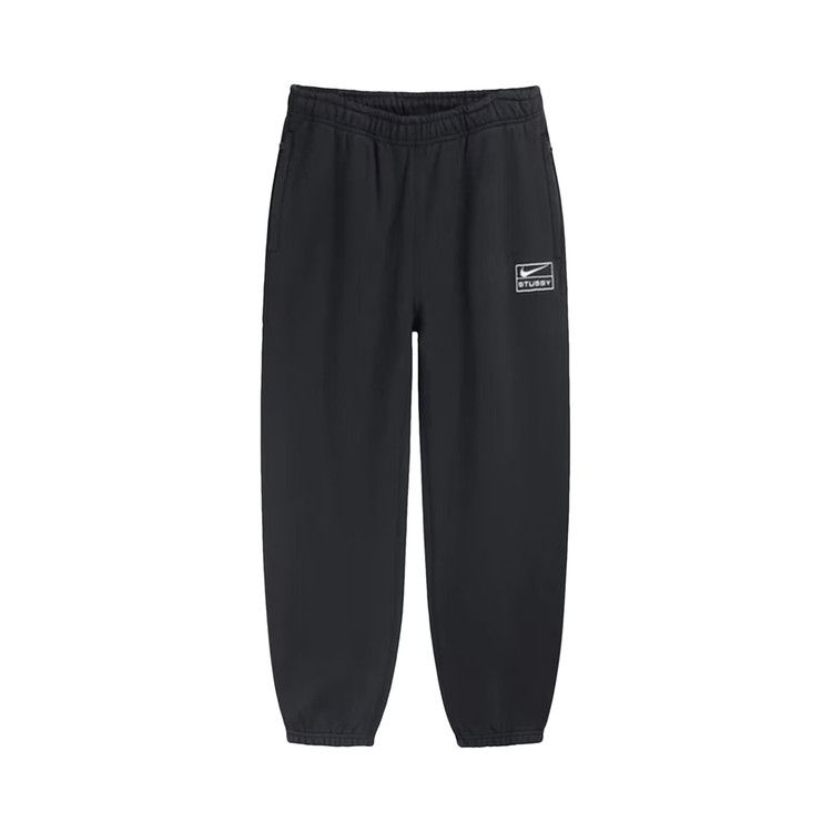 Nike x Stussy RA Stone Washed Fleece Pant 'Black/White'