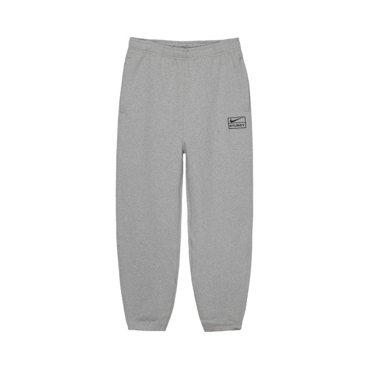 Stussy x Nike Fleece Pant 'Dark Grey Heather'