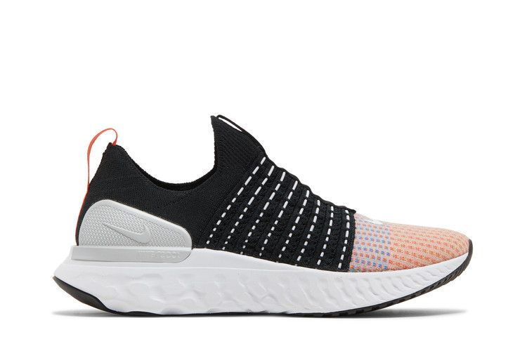 Nike React Phantom Run Flyknit 2 'Black Team Orange'