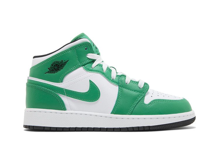 Air Jordan 1 Mid GS 'Lucky Green'