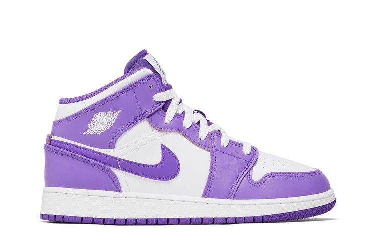 Air Jordan 1 Mid GS 'Purple Venom'