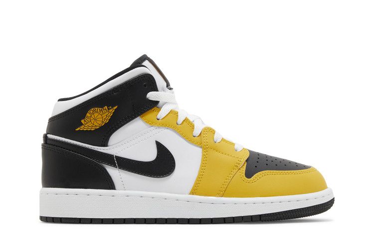 Air Jordan 1 Mid GS 'Yellow Ochre'