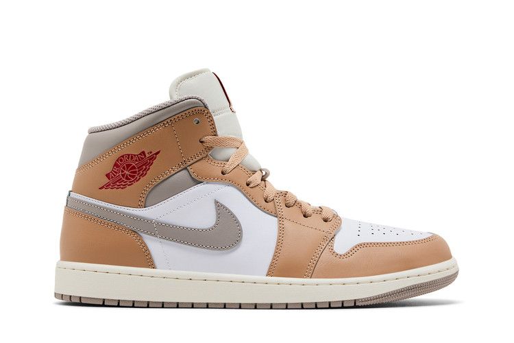 Air Jordan 1 Mid 'Hemp White'