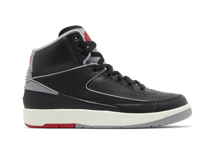 Air Jordan 2 Retro GS 'Black Cement'