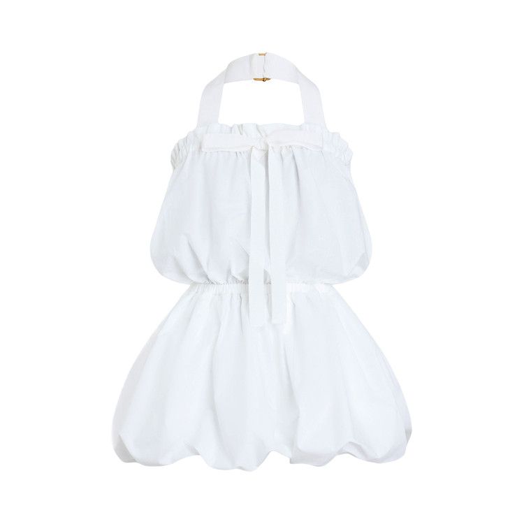 Patou Halterneck Bloomer Dress 'White'
