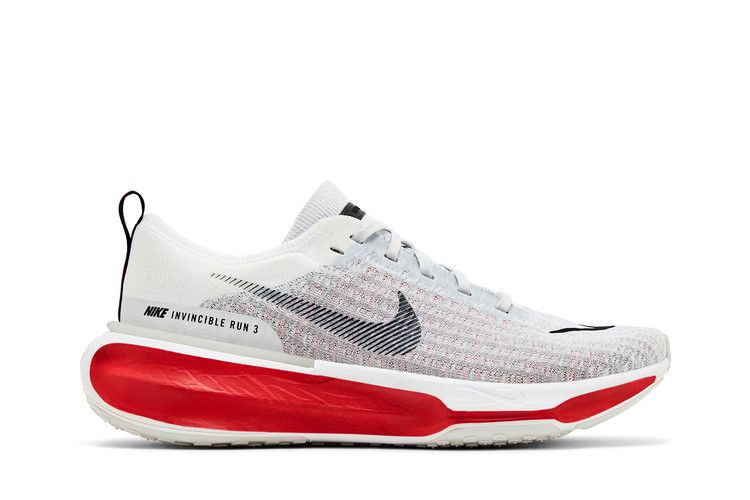 Nike ZoomX Invincible Run Flyknit 3 'Cement Grey Fire Red'